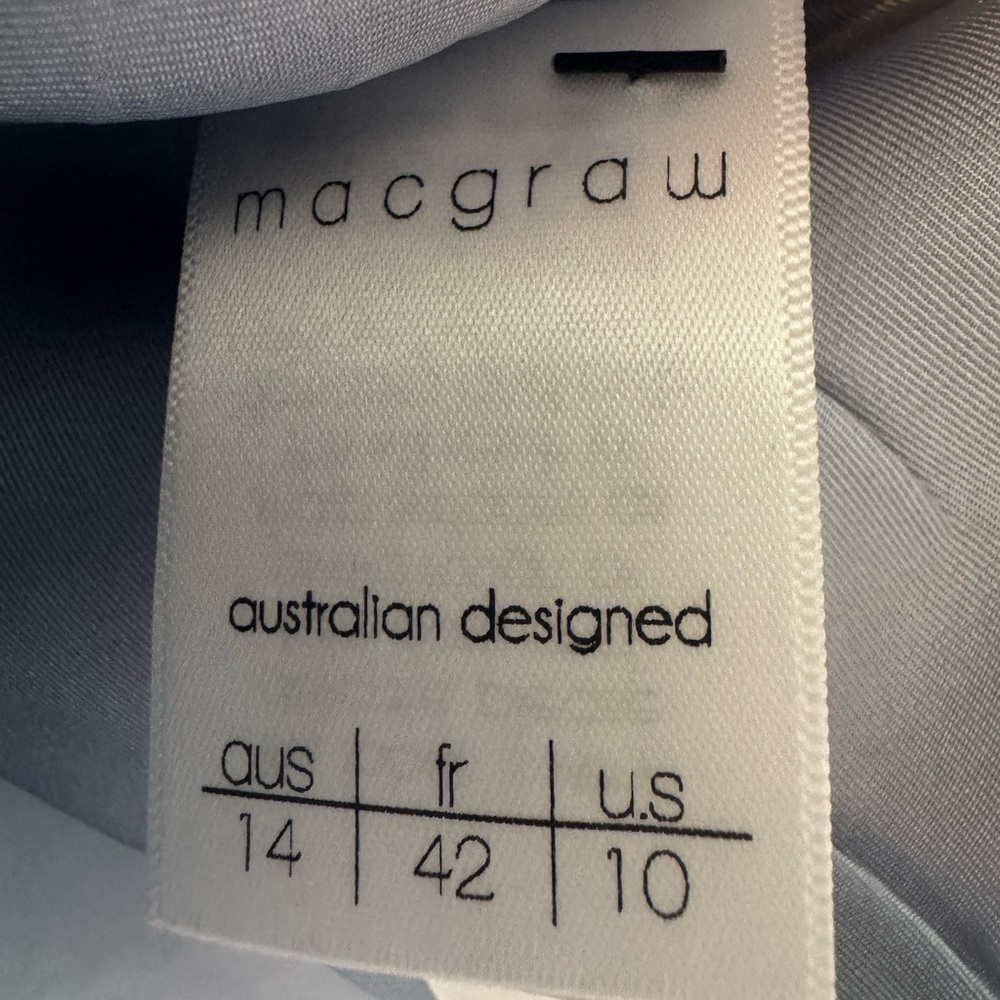 Macgraw conversation dress in blue/red US Size 10 - Picture 8 of 9